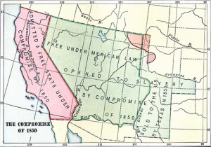 California map 1850